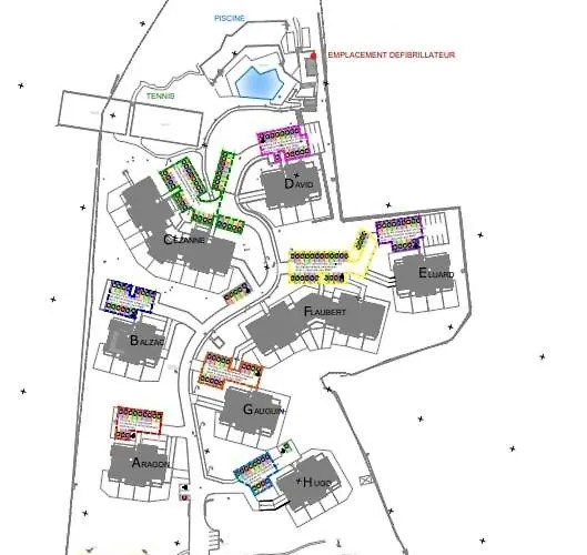 Domaine D'arca - Flaubert 13 - 6 Pers 公寓